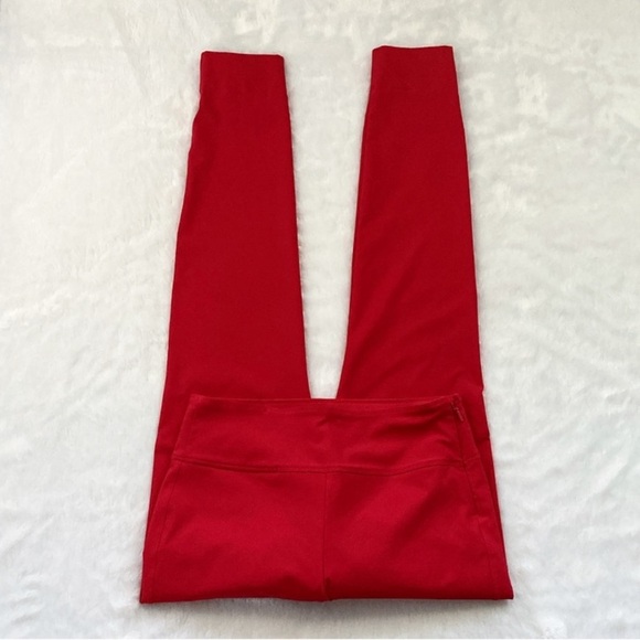 Like New Hibiscus Red Athleta Wander Slim Ankle Pant, Size 8T - Picture 2 of 11